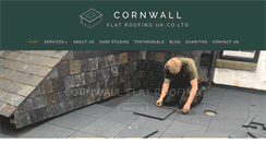 Desktop Screenshot of cornwallflatroofing.co.uk