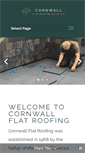 Mobile Screenshot of cornwallflatroofing.co.uk